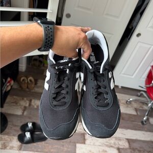 Black and White Athletic Sneakers